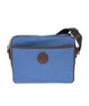 Dunhill Logo Shoulder Bag In Blue