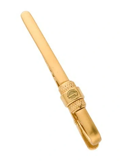Pre-owned Dunhill Logo Tie Clip In Multi
