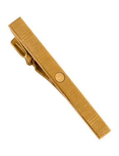 Pre-owned Dunhill Logo Tie-clip In Multicolor