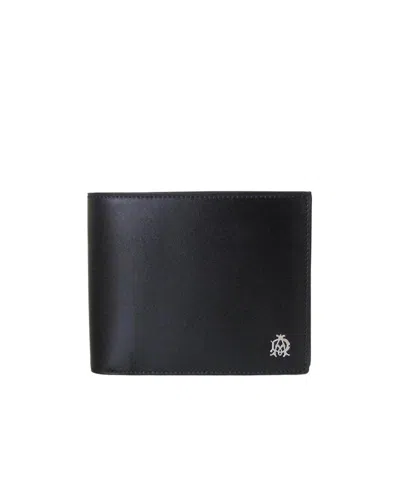 Dunhill Logo Wallet In Black