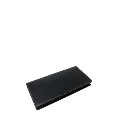 Dunhill Logo Wallet In Black