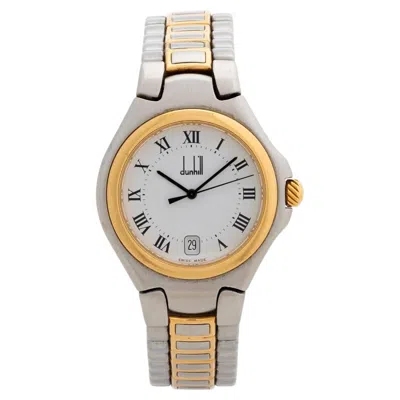 Pre-owned Dunhill Londinium Features A 35mm Stainless Steel / Gold Plated Case, C 1996 In Multiple