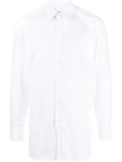 Dunhill Jersey Pique Shirt In White