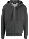 Dunhill Long-sleeves Zip-up Hoodie