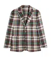 Dunhill Madras Check Blazer In Multi