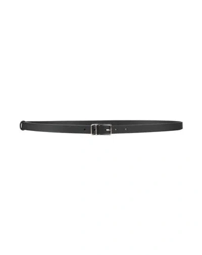 Dunhill Man Belt Black Size 39.5 Leather