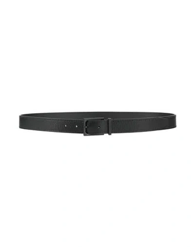 Dunhill Man Belt Black Size 42 Leather