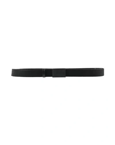 Dunhill Man Belt Black Size 42 Textile Fibers