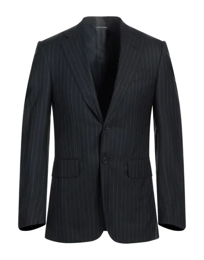 Dunhill Suit Jackets In Black