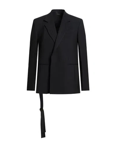 Dunhill Man Blazer Black Size 44 Mohair Wool