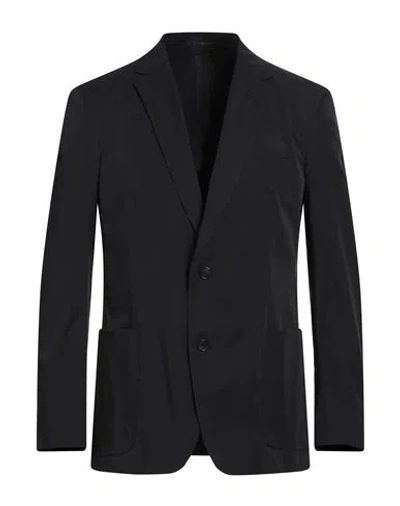 Dunhill Man Blazer Black Size 44 Polyamide, Elastane