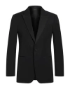 Dunhill Man Blazer Black Size 44 Wool In Multi