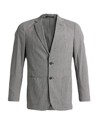 Dunhill Man Blazer Black Size 46 Cotton, Elastane