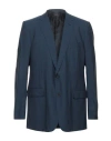 Dunhill Man Blazer Blue Size 36 Wool In Blue