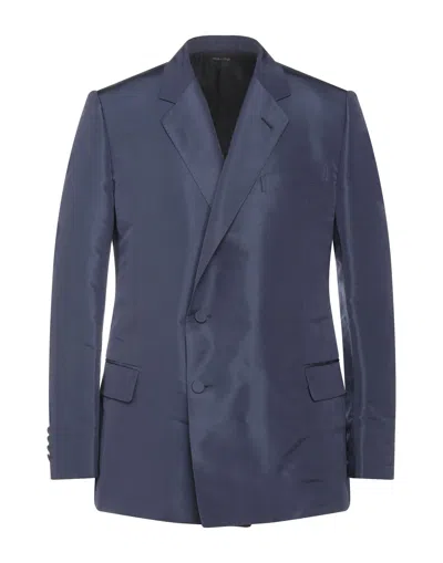 Dunhill Suit Jackets In Blue