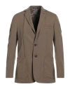 Dunhill Man Suit Jacket Brown Size 38 Wool In Brown