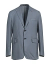 Dunhill Man Blazer Grey Size 48 Cashmere, Mulberry Silk In Grey