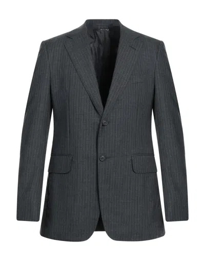 Dunhill Suit Jackets In Grey