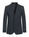 Dunhill Man Blazer Midnight Blue Size 44 Wool, Linen, Silk