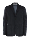 Dunhill Man Suit Jacket Midnight Blue Size 3xl Polyester In Blue