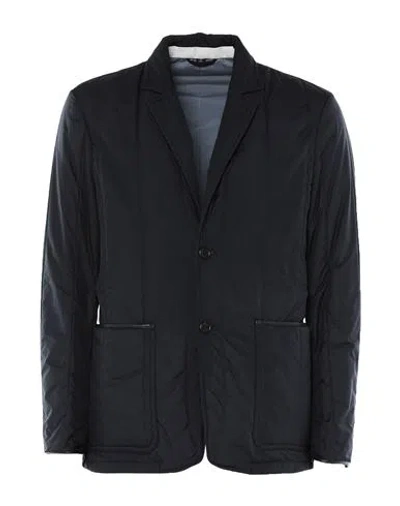 Dunhill Man Suit Jacket Midnight Blue Size 3xl Polyester