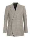 Dunhill Man Blazer Military Green Size 46 Wool In Gray