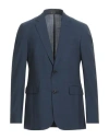 Dunhill Man Blazer Navy Blue Size 42 Wool In Navy Blue