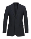 Dunhill Man Suit Jacket Navy Blue Size 48 Wool