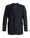 Dunhill Man Blazer Navy Size 44 Wool In Navy Blue