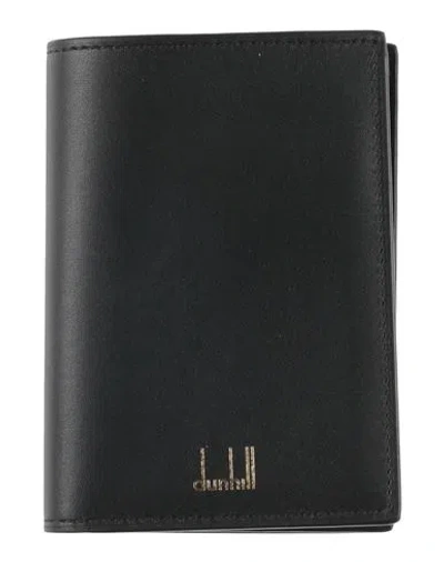 Dunhill Man Cardholder Black Size - Leather