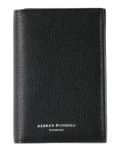 Dunhill Man Cardholder Black Size - Leather