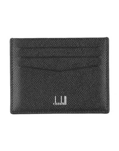 Dunhill Man Cardholder Black Size - Leather