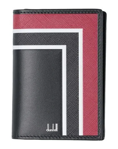 Dunhill Man Cardholder Black Size - Leather