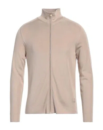 Dunhill Man Cardigan Beige Size Xl Mulberry Silk