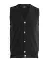 Dunhill Man Cardigan Black Size S Wool In Black