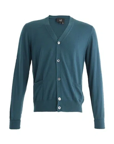 Dunhill Man Cardigan Green Size Xl Cashmere