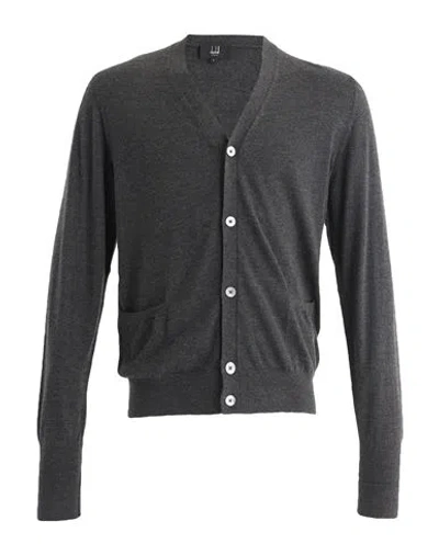 Dunhill Man Cardigan Grey Size L Cashmere