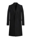 DUNHILL DUNHILL MAN COAT BLACK SIZE 40 MULBERRY SILK, WOOL