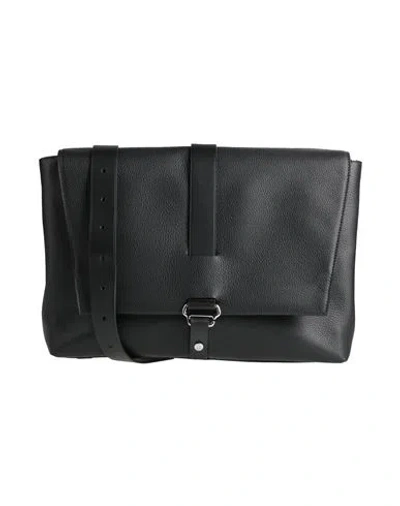 Dunhill Man Cross-body Bag Black Size - Leather