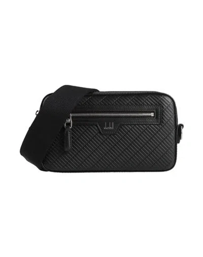 Dunhill Man Cross-body Bag Black Size - Leather