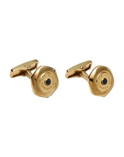 Dunhill Man Cufflinks And Tie Clips Gold Size - Steel