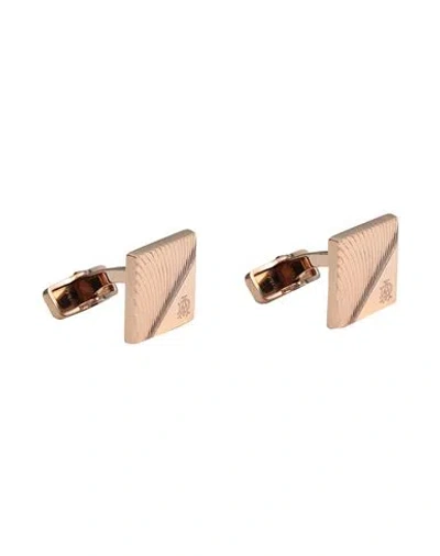 Dunhill Man Cufflinks And Tie Clips Rose Gold Size - 925/1000 Silver