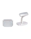 Dunhill Man Cufflinks And Tie Clips Silver Size - 925/1000 Silver In Silver