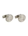 Dunhill Man Cufflinks And Tie Clips Silver Size - Metal In Silver