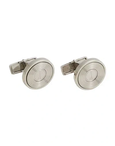 Dunhill Man Cufflinks And Tie Clips Silver Size - Metal