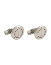 Dunhill Man Cufflinks And Tie Clips Silver Size - Metal In Silver