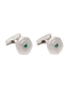 Dunhill Man Cufflinks And Tie Clips Silver Size - Metal In Silver