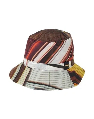 Dunhill Man Hat Brown Size Onesize Polyamide