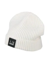 Dunhill Man Hat Ivory Size Onesize Merino Wool In White