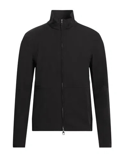 Dunhill Man Jacket Black Size Xl Polyamide, Elastane